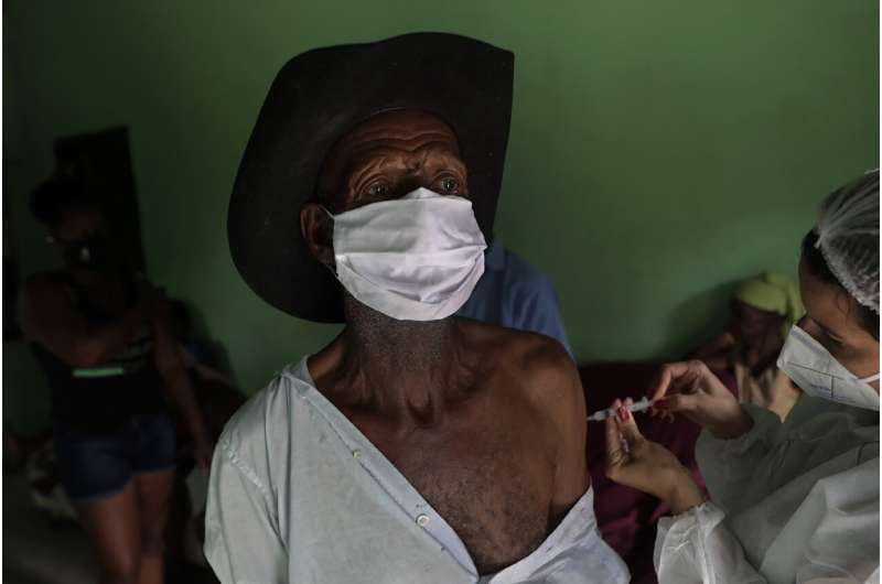Brazil vaccine drive faces challenges in remote communities