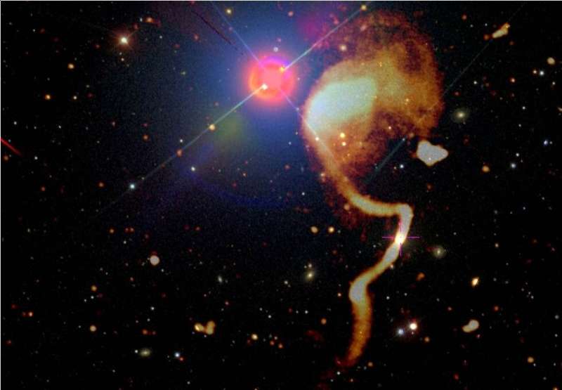 Researchers could pick out supernova star explosions, collisions of galaxy clusters and active black holes