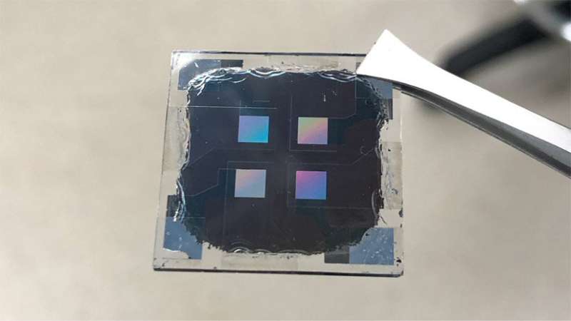 New perovskite design shows path to higher efficiency