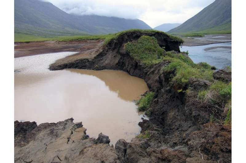 Thawing permafrost is full of ice-forming particles that could get into atmosphere
