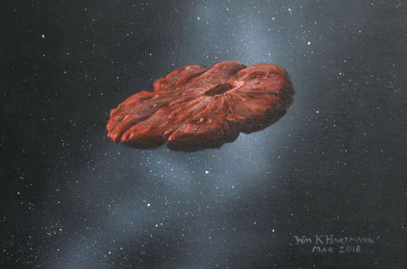 Scientists determine origin of extrasolar object 'Oumuamua