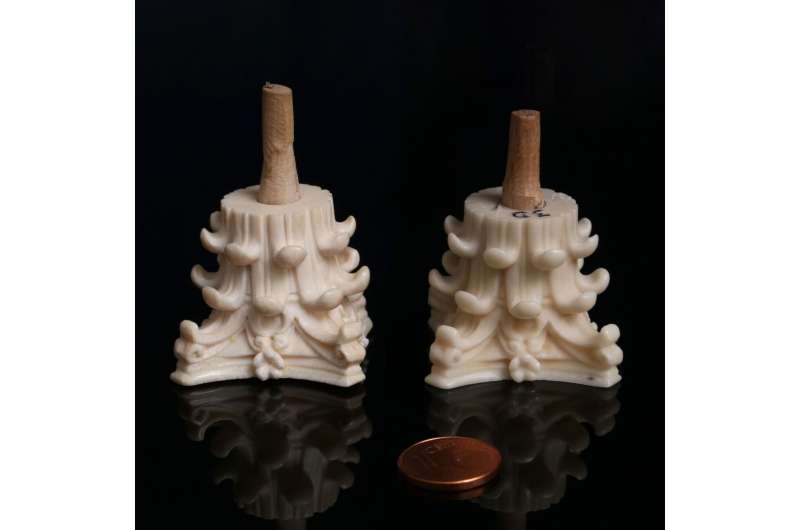 3D-printed material to replace ivory for restoration of artefacts