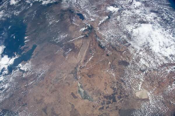 International Space Station images trace bird migrations