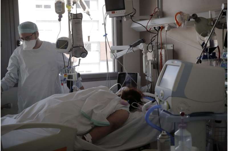 Bitter experience helps French ICUs crest latest virus wave