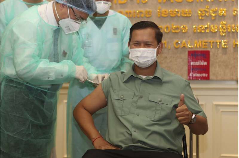 Cambodia begins vaccination campaign against COVID-19