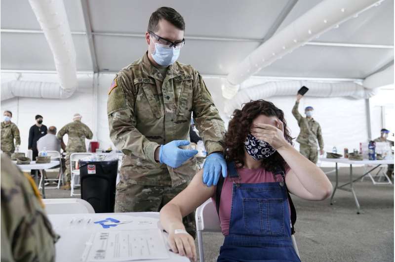 Nearly half of new US virus infections are in just 5 states
