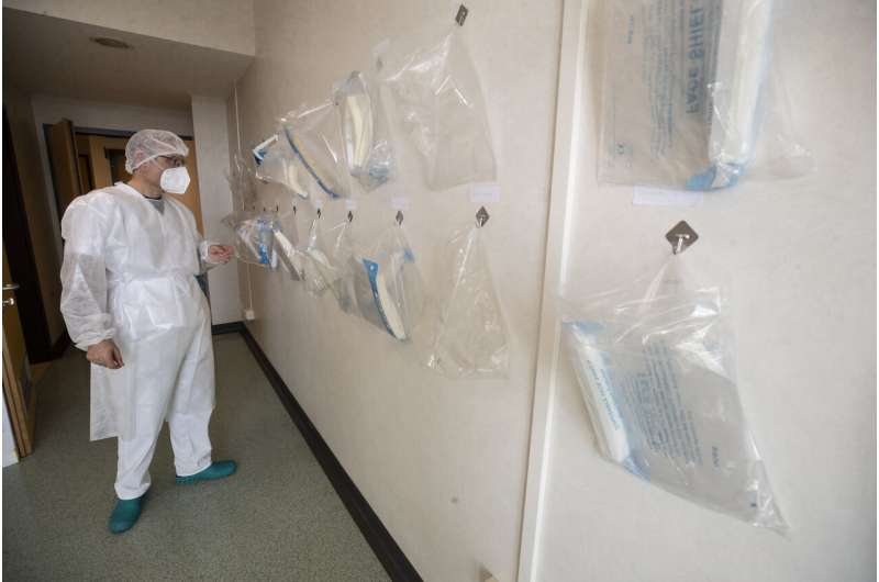 Provincial Italian hospital overrun by virus variant