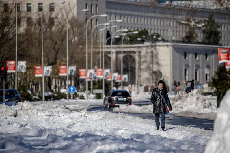 Cold snap brings Spain lowest temperatures in 20 years