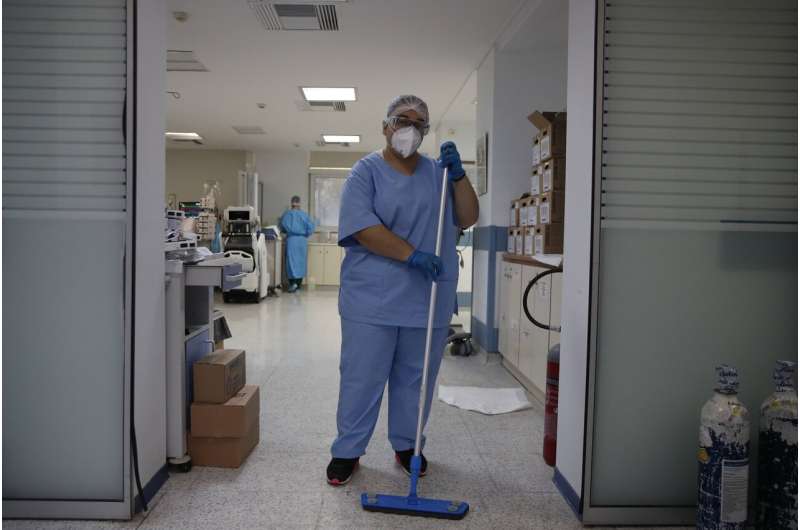 Out of sight, cleaners perform critical work in COVID ICUs