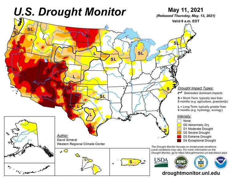 A dangerous fire season looms as the drought-stricken Western U.S. heads for a water crisis