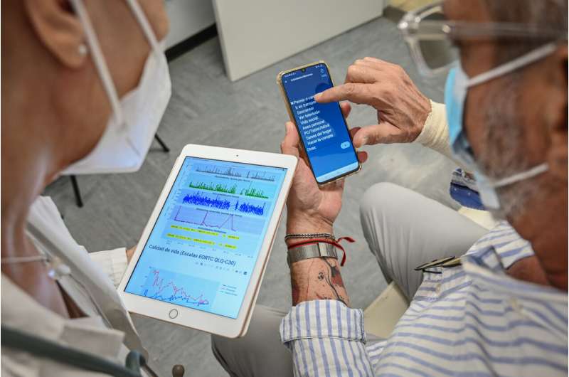 A new app monitors cancer patients’ quality of life and helps doctors to make the best decisions for their treatment