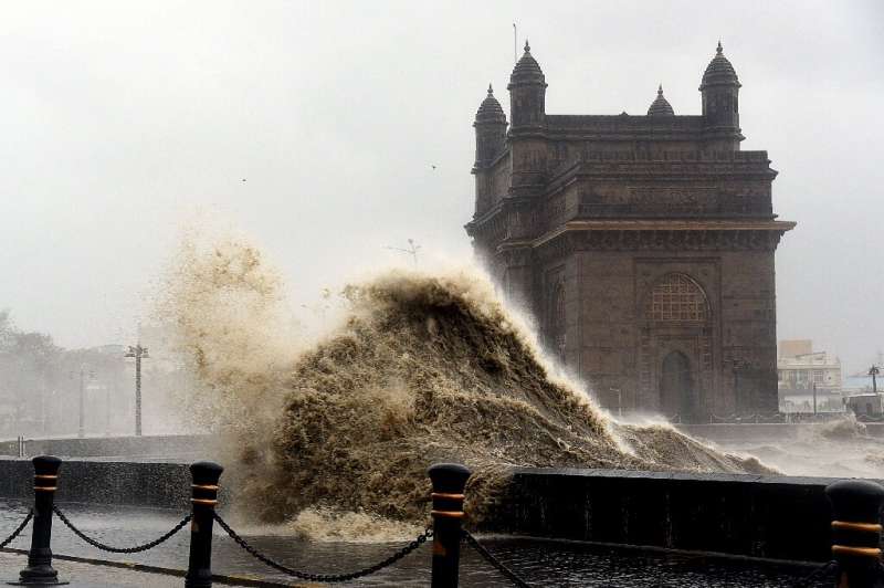 A powerful cyclonic system, Tauktae, is expected to make landfall in the Indian state of Gujarat late Monday