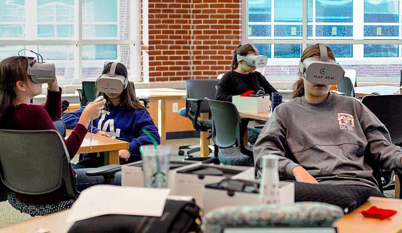 A safe space: Medical researchers use virtual reality to reach youth