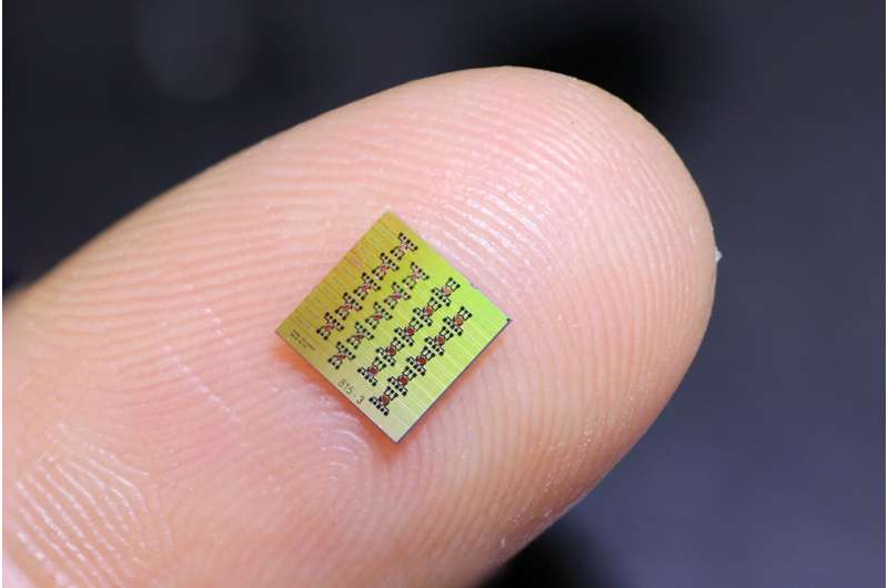 A traffic light for light-on-a-chip