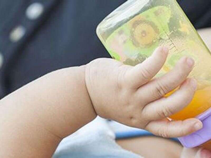 Adding juice to baby's diet could set stage for obesity