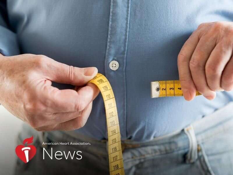 AHA news: waist size may better predict AFib risk in men