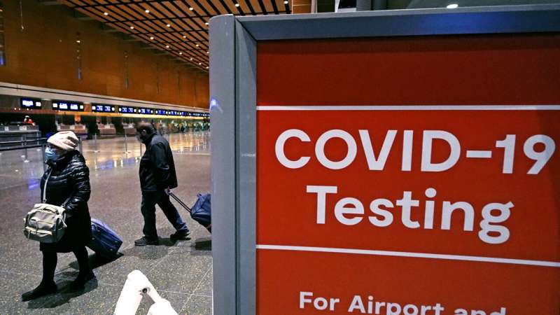 Airlines cancel flights due to COVID staffing shortages
