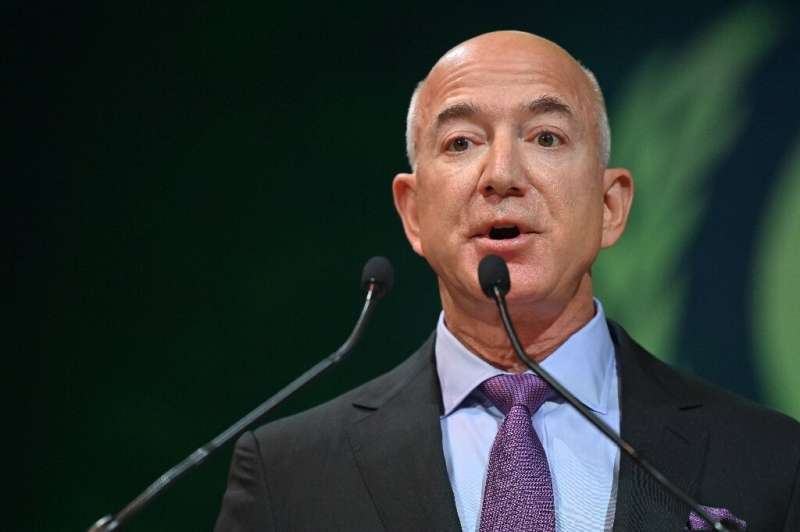 All but two of Forbes' top 10 richest people are tech industry leaders, including Amazon's Jeff Bezos, whose fortunes have been 