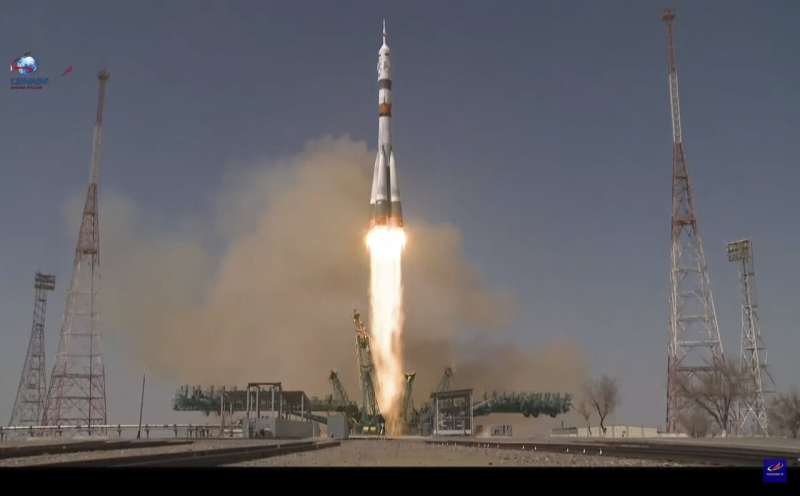 American, Russians dock at International Space Station