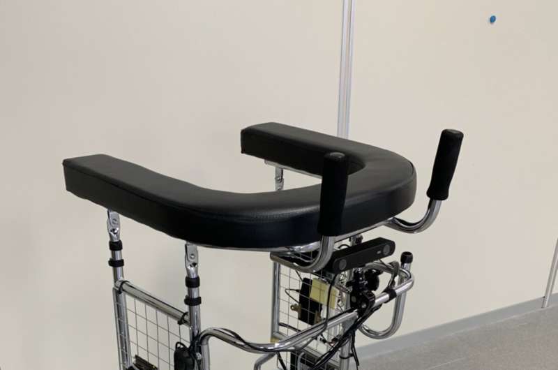 An autonomous forearm-supported walker to assist patients in nursing facilities 
