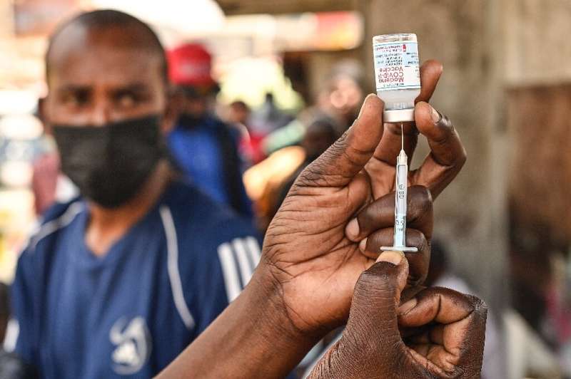 Around 57 million vaccine doses have been donated to Africa by other countries and private firms