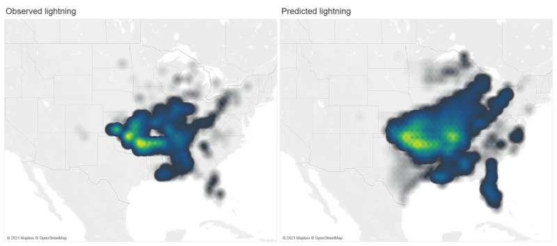 Artificial intelligence can create better lightning forecasts