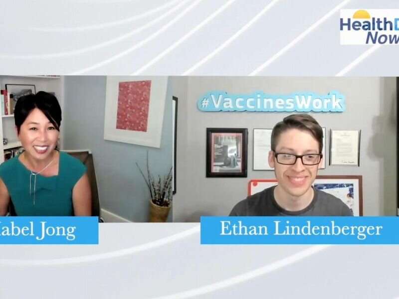 As teen, he made news opposing anti-vax mom. now, he's urging COVID shots for youth