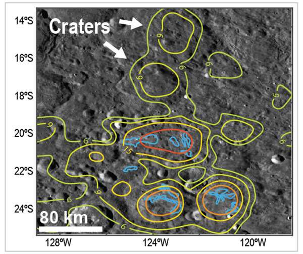 Asteroid material deposited during large impacts record the moon’s ancient magnetic field