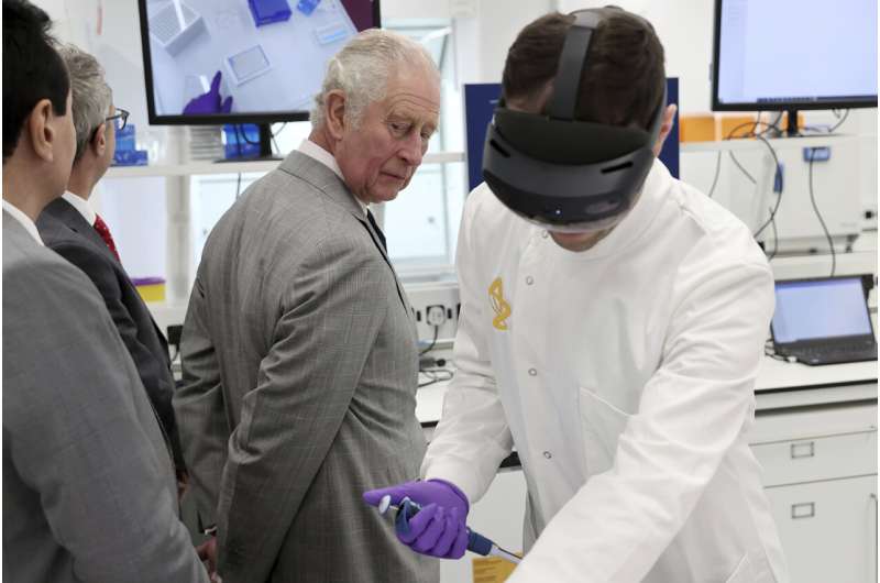 AstraZeneca opens research center as UK builds science hub