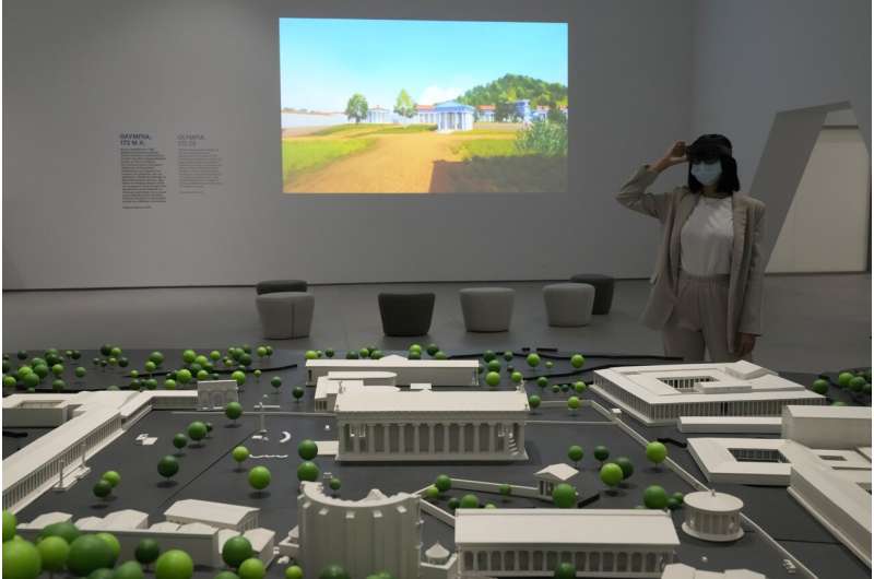 Augmented reality project brings Olympics birthplace to life