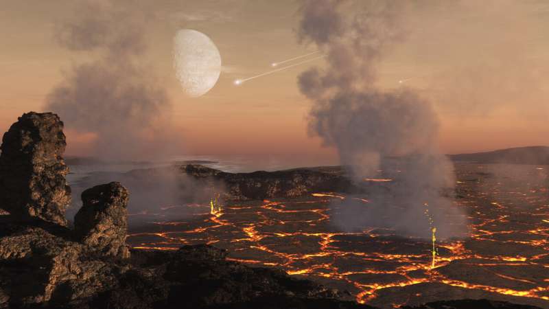 Baked meteorites yield clues to planetary atmospheres