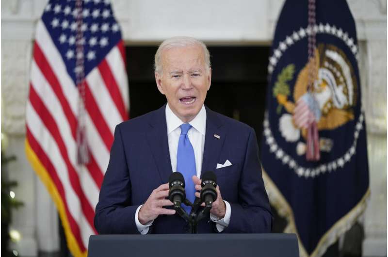 Biden pivots to home tests to confront omicron surge