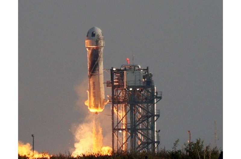 Blue Origin, the space company owned by Amazon's Jeff Bezos, said its next space flight will take place on October 12