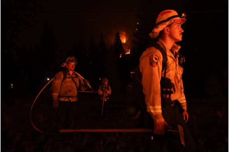 California firefighters chase new fires ignited by lightning