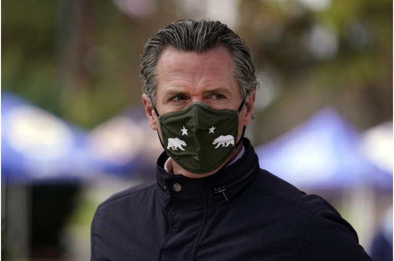California governor says mask mandate to end after June 15