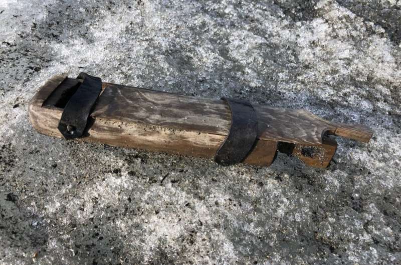 Candle box from 500 years ago found in melting glacier in Norway