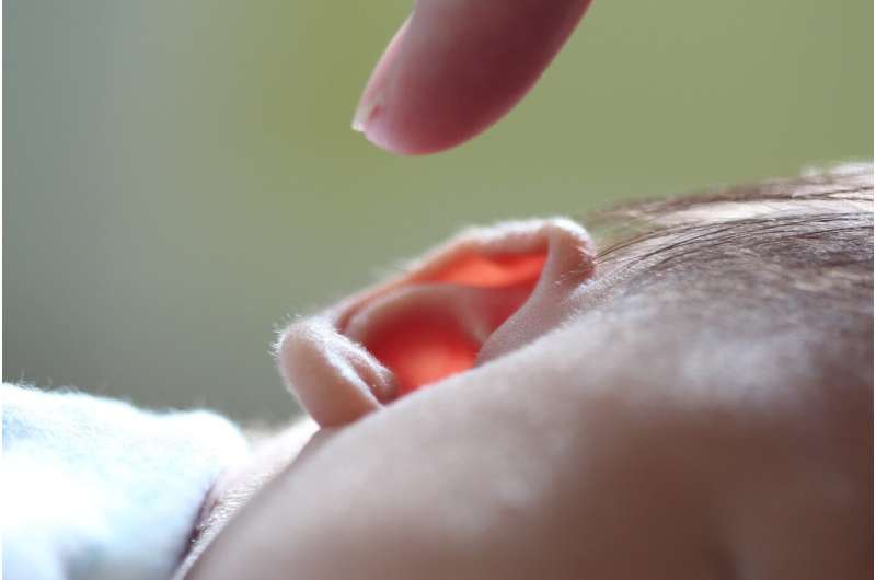 child ear