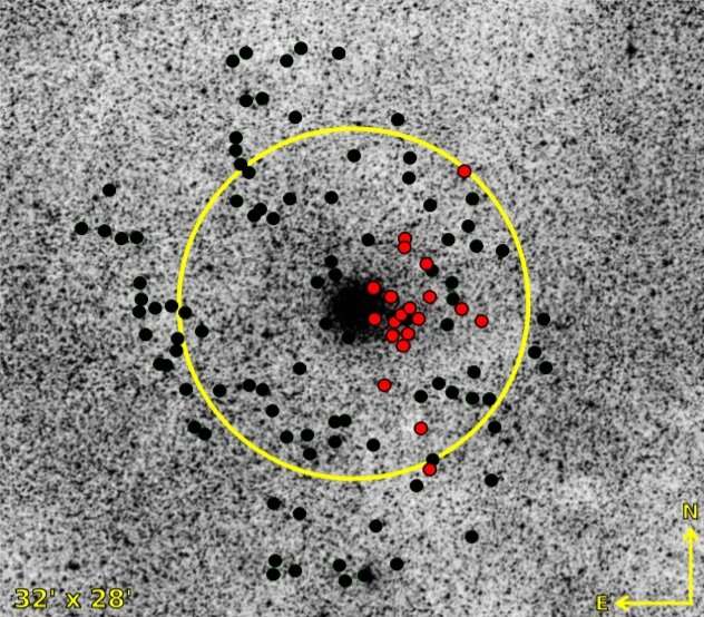 Investigadores chilenos estudian la composición química de NGC 6553