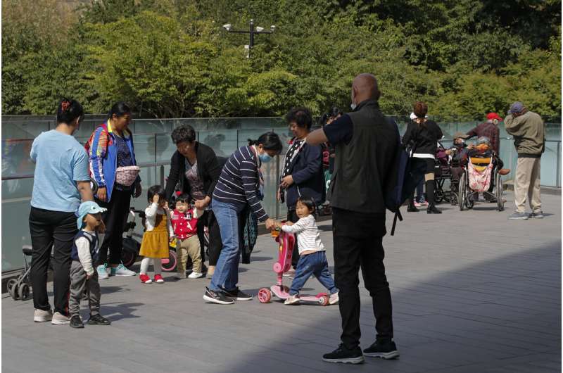 China easing birth limits further to cope with aging society