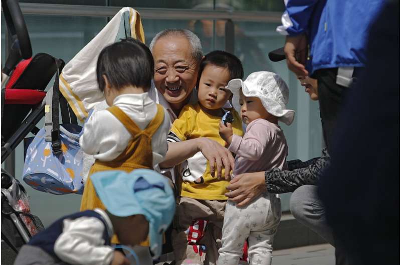 China easing birth limits further to cope with aging society