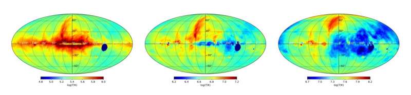 Chinese astronomers develop sky model to help ultralong-wavelength observations