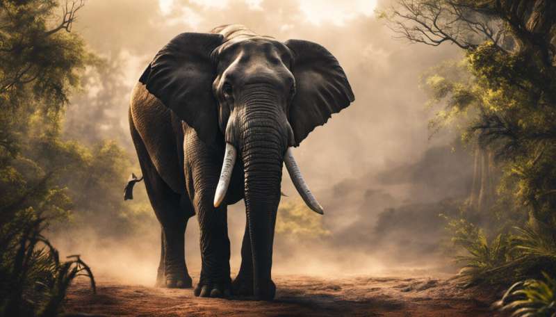 Climate change: how elephants help pump planet-warming carbon underground