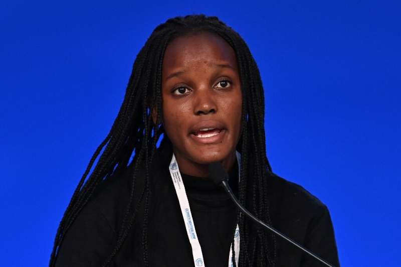Climate Justice activist Vanessa Nakate addressed a plenary session at the COP26 UN Climate Change Conference in Glasgow on Nove