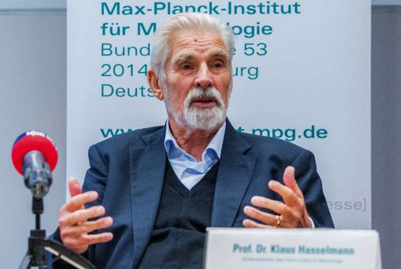 Co-winner of the 2021 Nobel Prize in Physics, Klaus Hasselmann of Germany