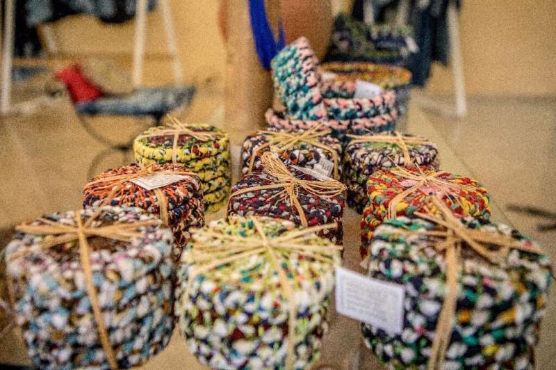 Colour Indigo transforms waste fabric into decorative objects