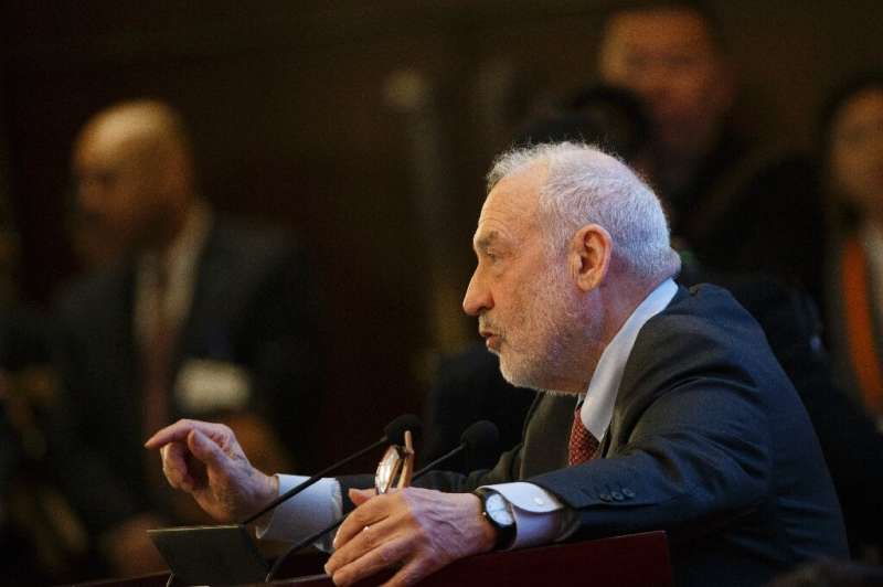 Columbia University Professor Joseph Stiglitz speaks in Beijing in 2019. The five hottest years on record have all occurred sinc