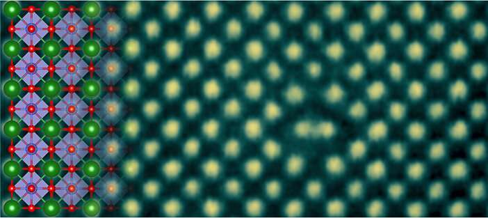 Conductive nature in crystal structures revealed at magnification of 10 million times