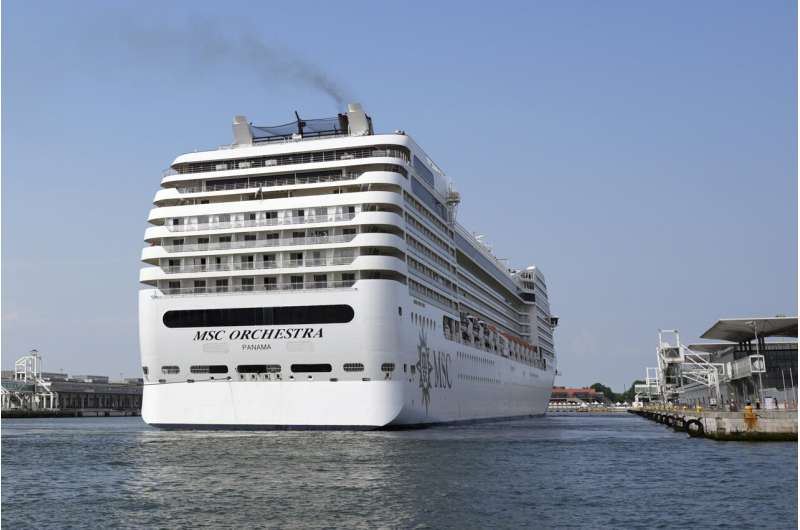 Cruise ships restart in Venice, bring environmental protests