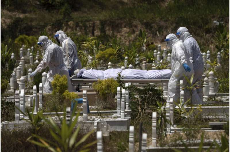 Death rates soar in Southeast Asia as virus wave spreads