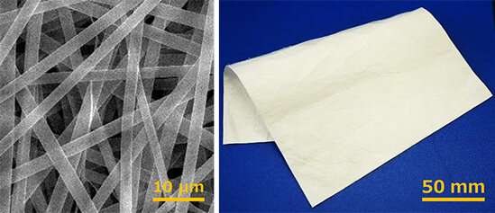 Development of a bioabsorbable adhesive sheet capable of closing wounds in tissues/organs
